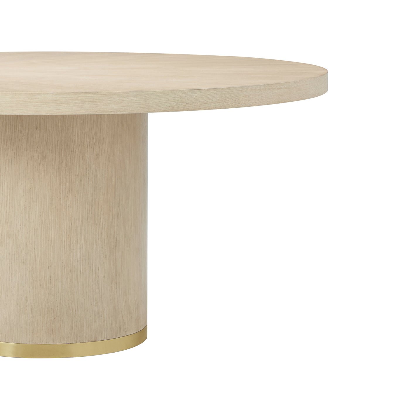Table à manger ronde Hollywood Regency