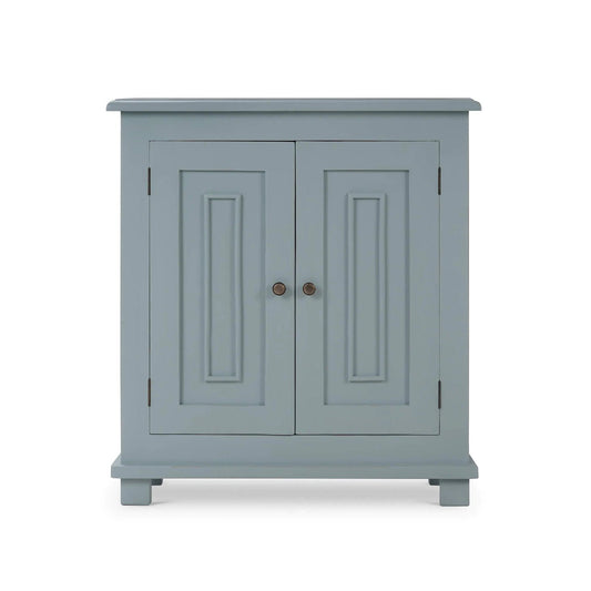 Meuble d'appoint rustique de style ferme - Bleu océan