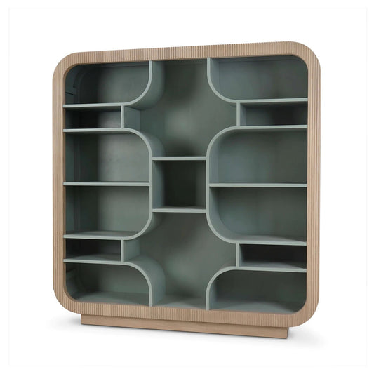 Bibliothèque ouverte moderne scandinave