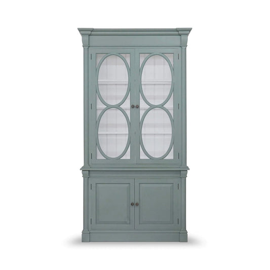 Petite bibliothèque provinciale française - Vert fumée