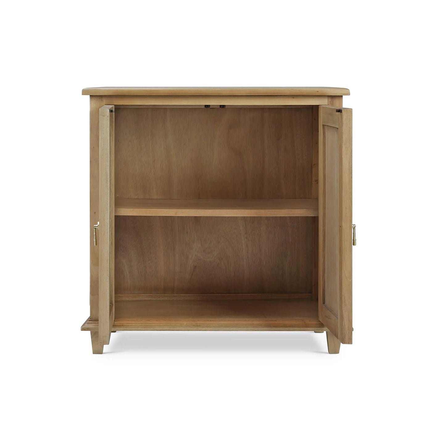 Petite armoire du milieu du siècle - Finition bois fruitier