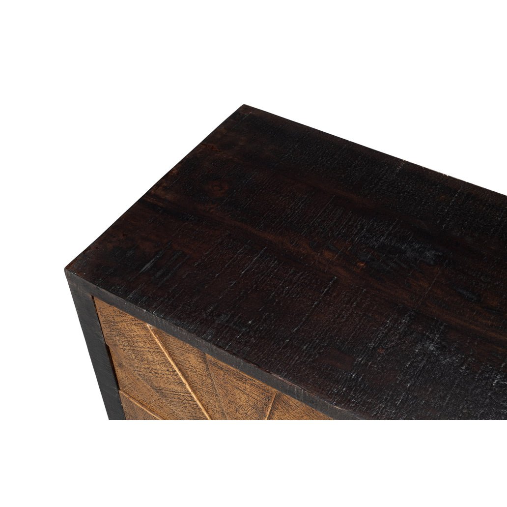 Buffet rustique Sunburst