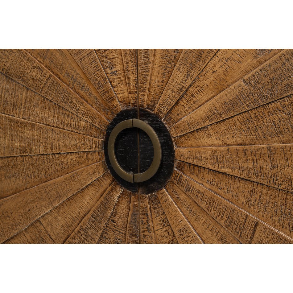 Armoire en bois Sunburst