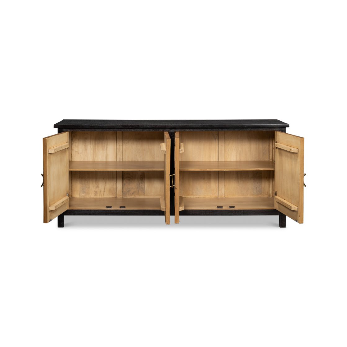 Buffet en bois Sunburst