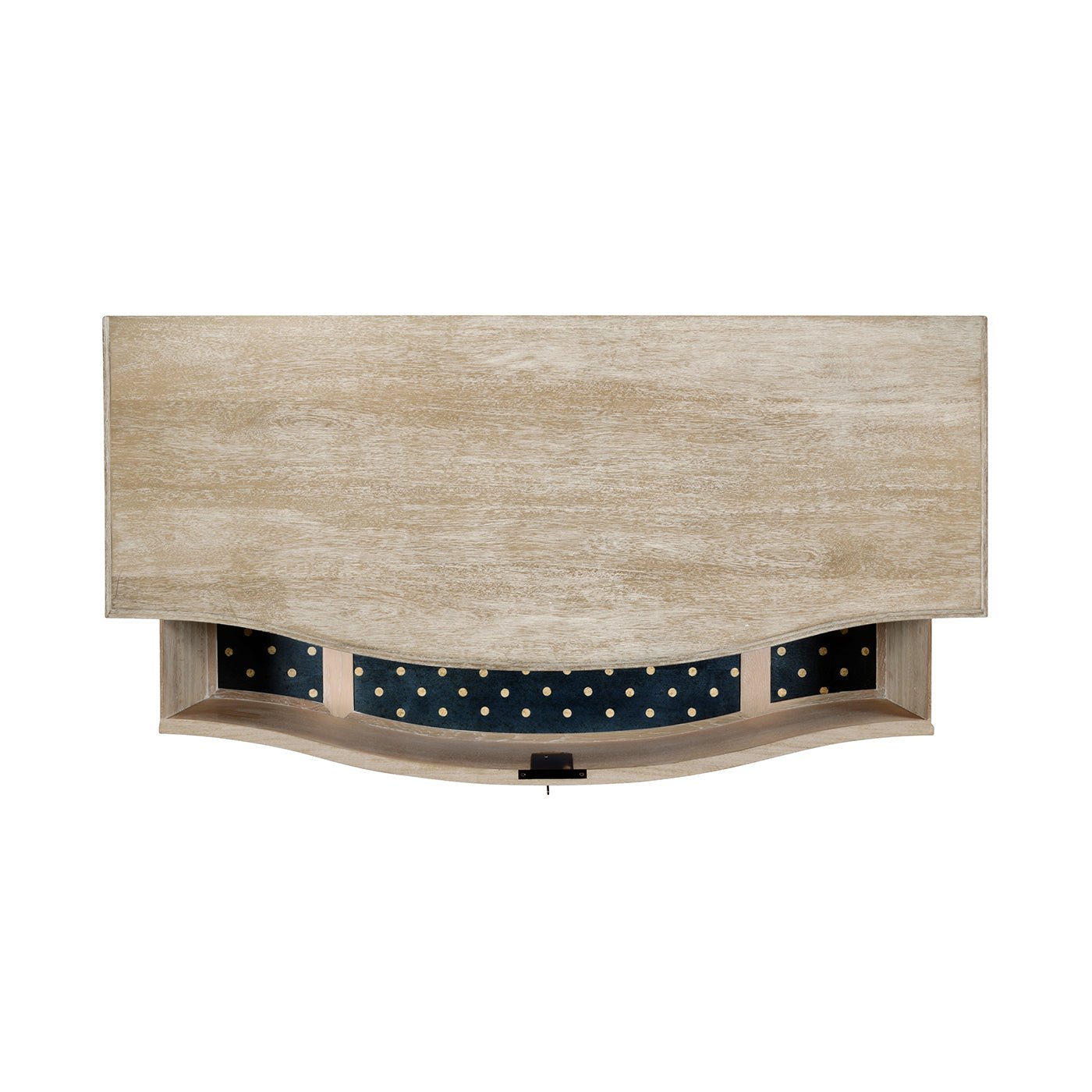 Swedish Bowfront Whitewash Dresser
