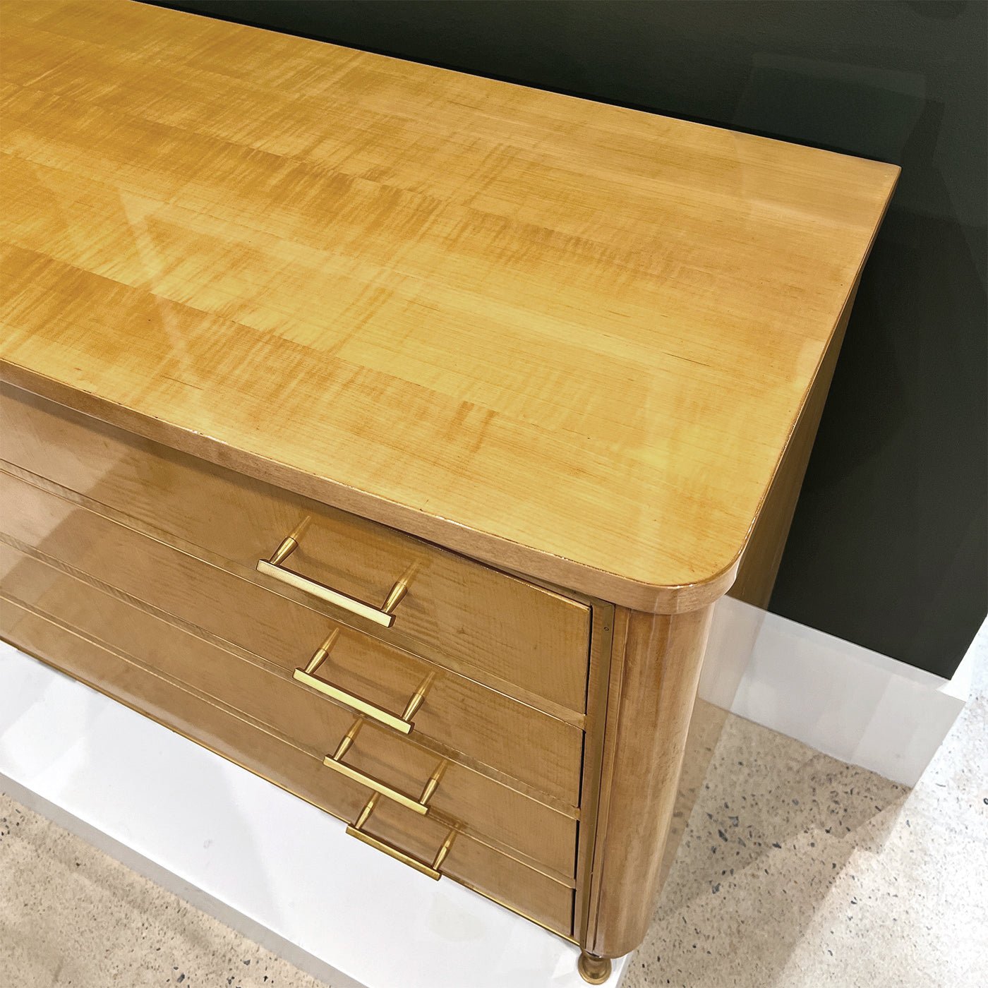 Sycamore Mid Century Commode