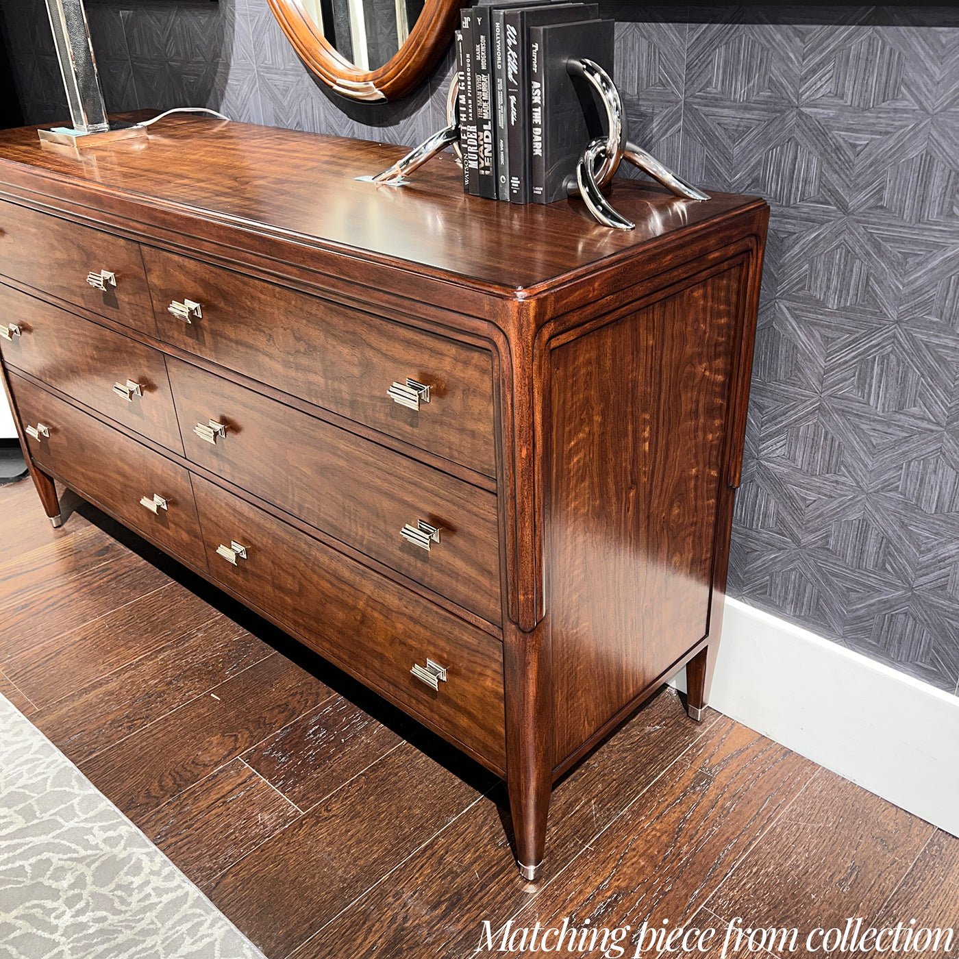 Commode Art Déco en noyer