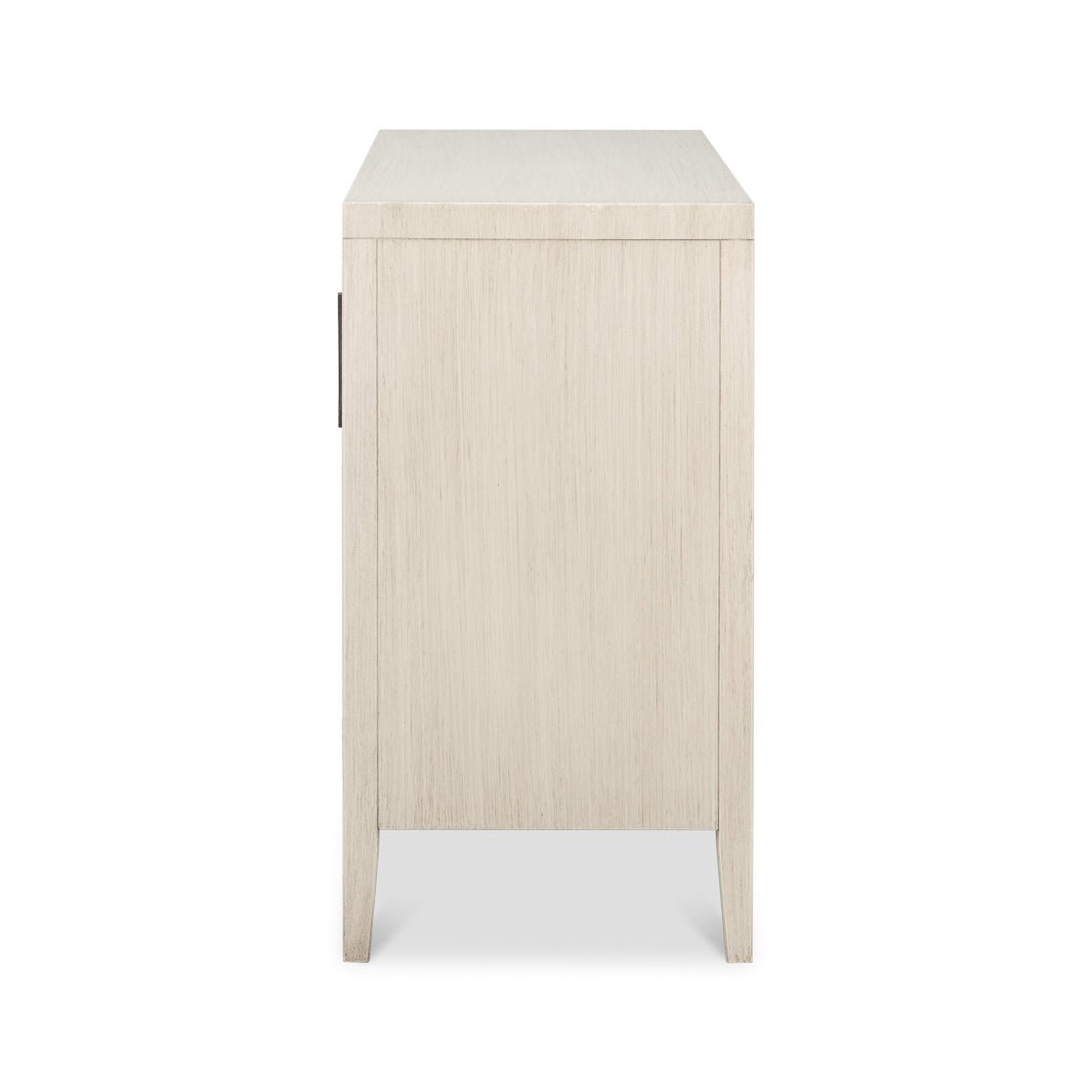 Meuble d'appoint moderne peint en blanc