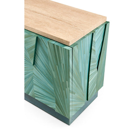 Aqua Mist Entertainment Console