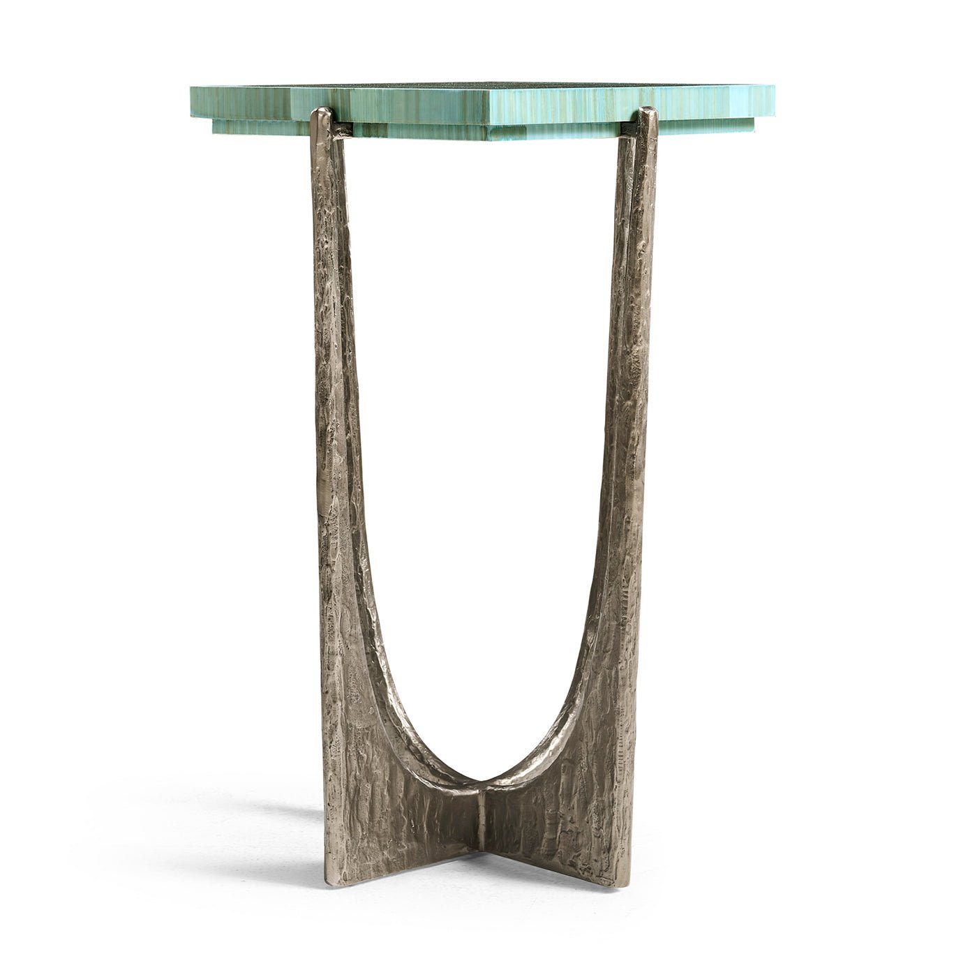 Aqua Mist Square Accent Table