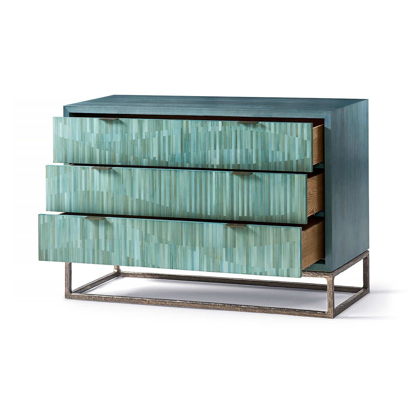 Aqua Mist Three Drawer Chest