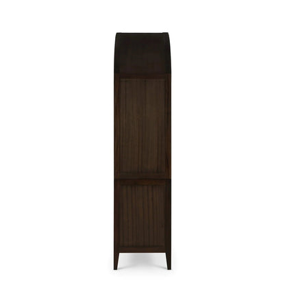 Vitrine à dessus arqué