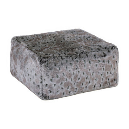 Pouf en fausse fourrure Arctic Lynx