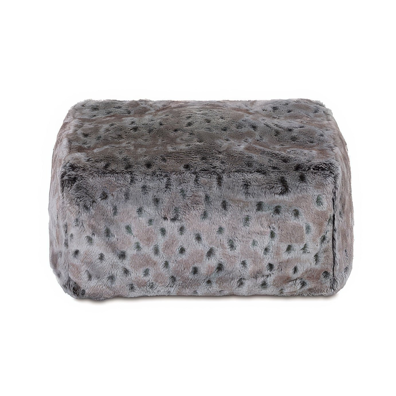 Pouf en fausse fourrure Arctic Lynx