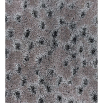 Pouf en fausse fourrure Arctic Lynx