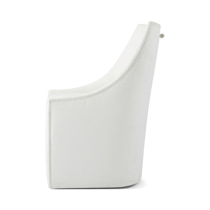 Chaise de salle à manger rembourrée Art Déco