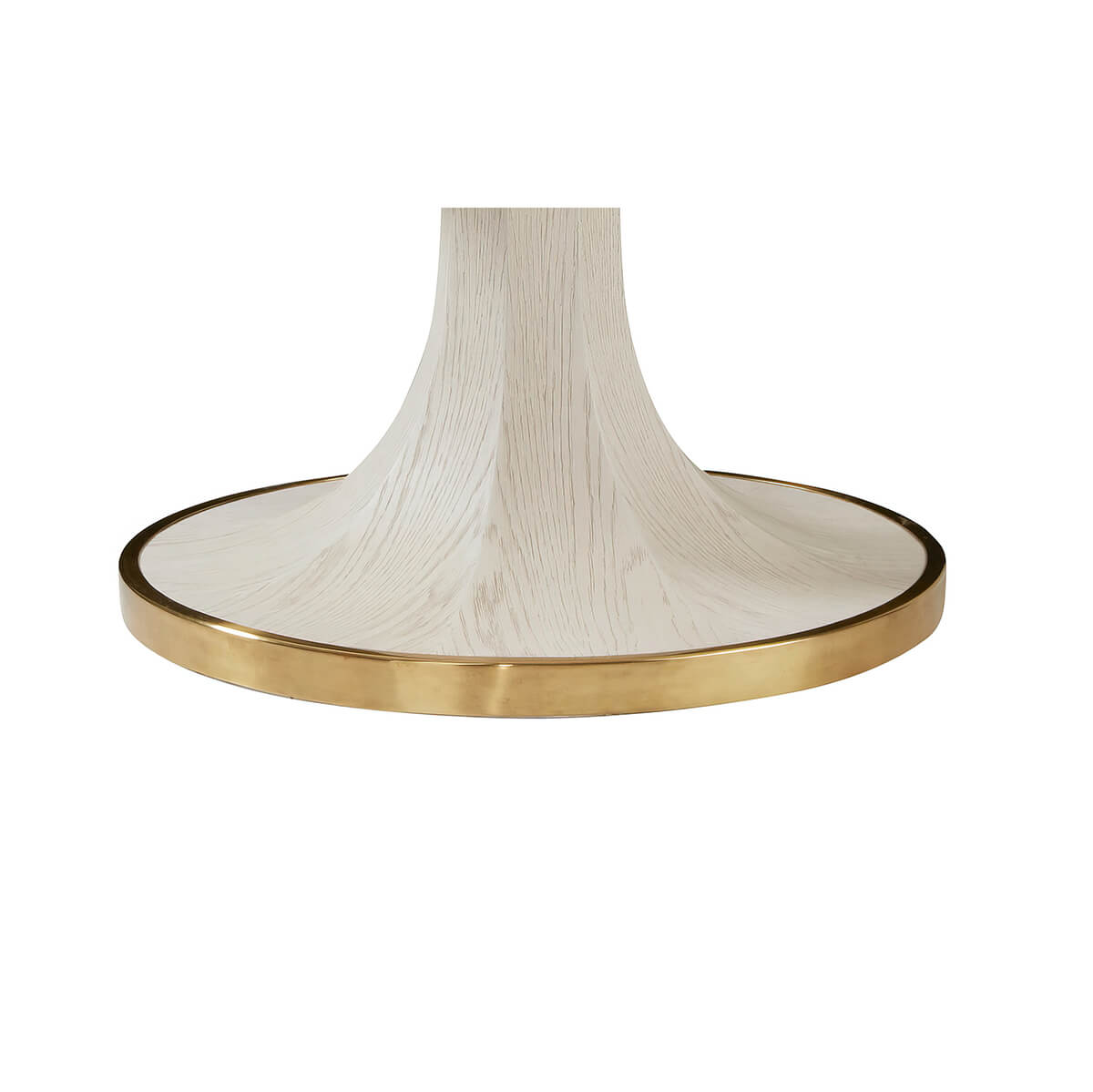 Table centrale blanche Art déco