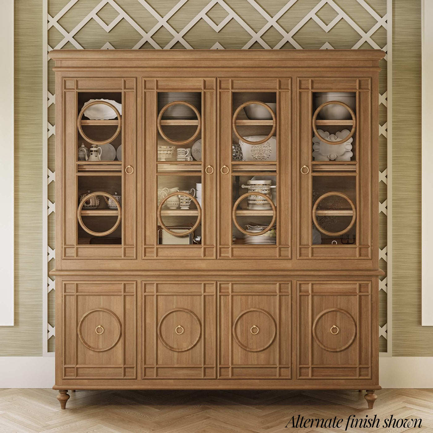 Grande vitrine de style sudiste