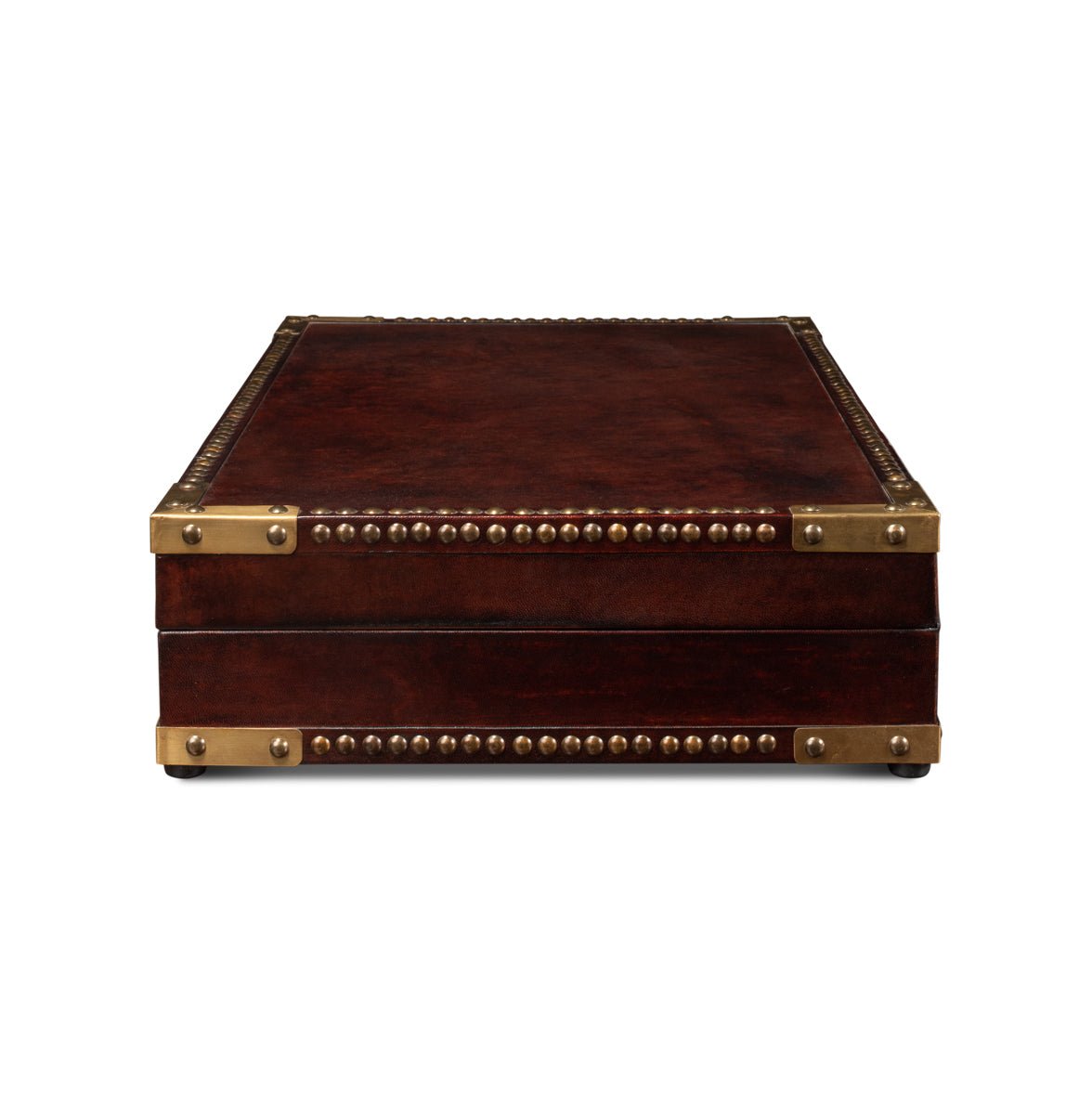Coffret en cuir de style campagne