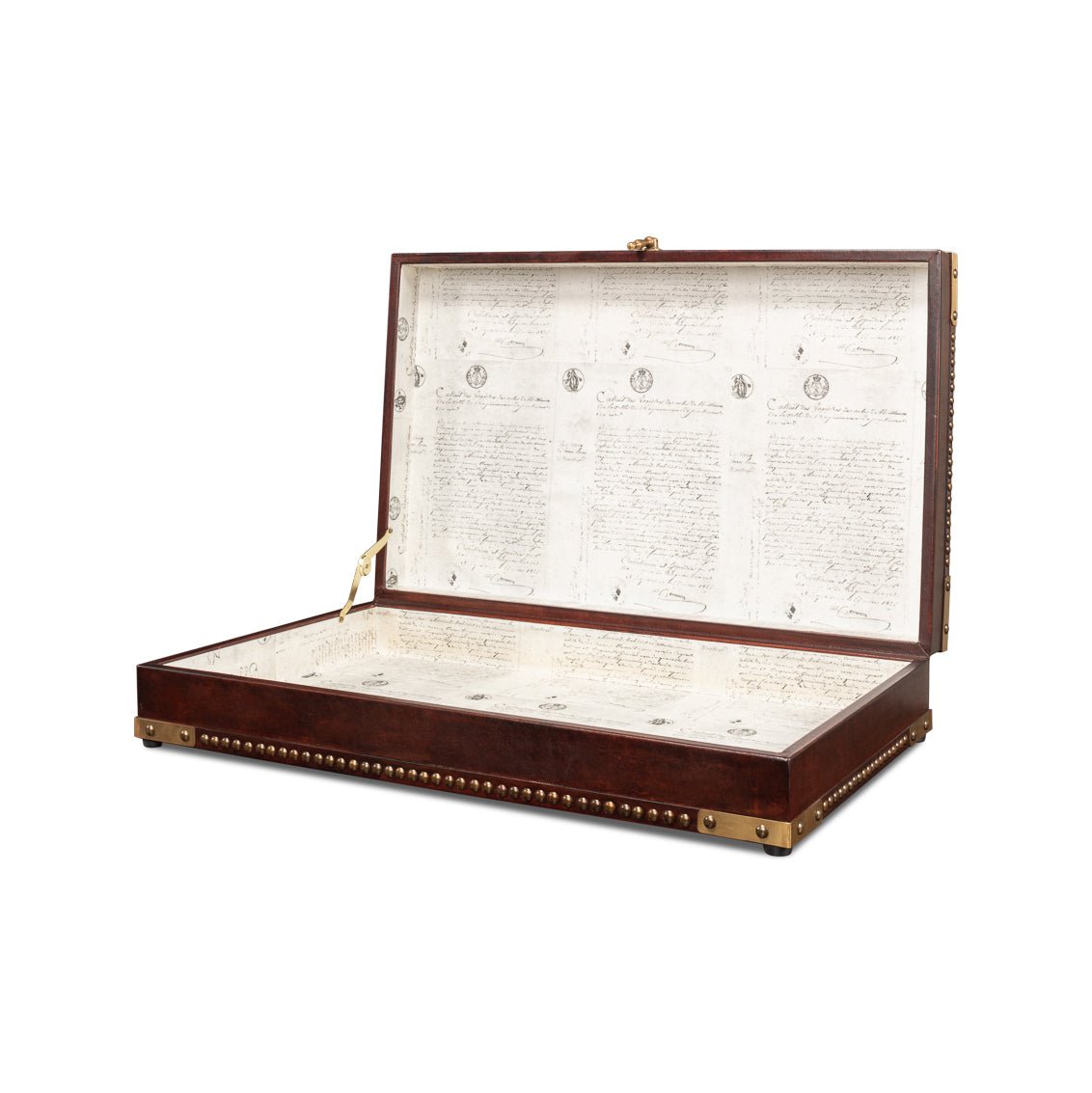 Coffret en cuir de style campagne