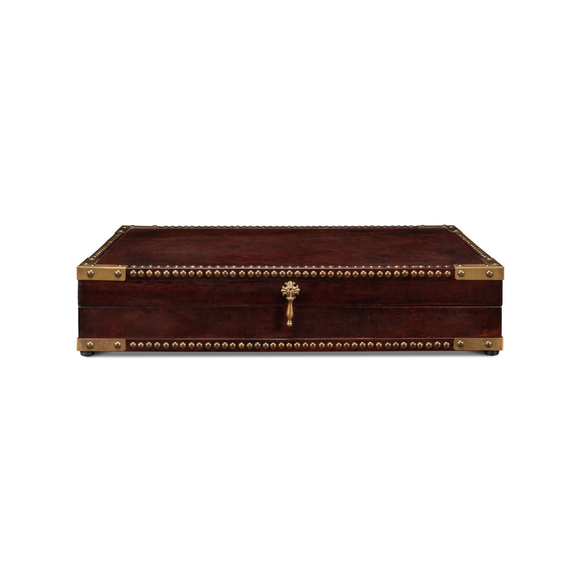 Coffret en cuir de style campagne
