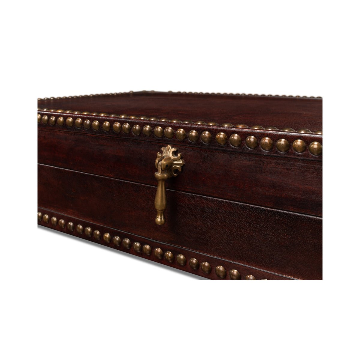 Coffret en cuir de style campagne