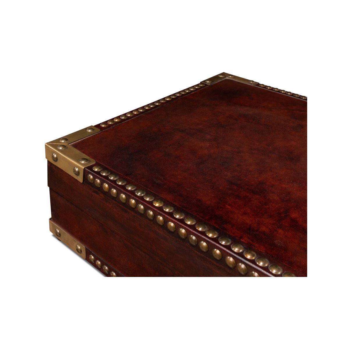 Coffret en cuir de style campagne