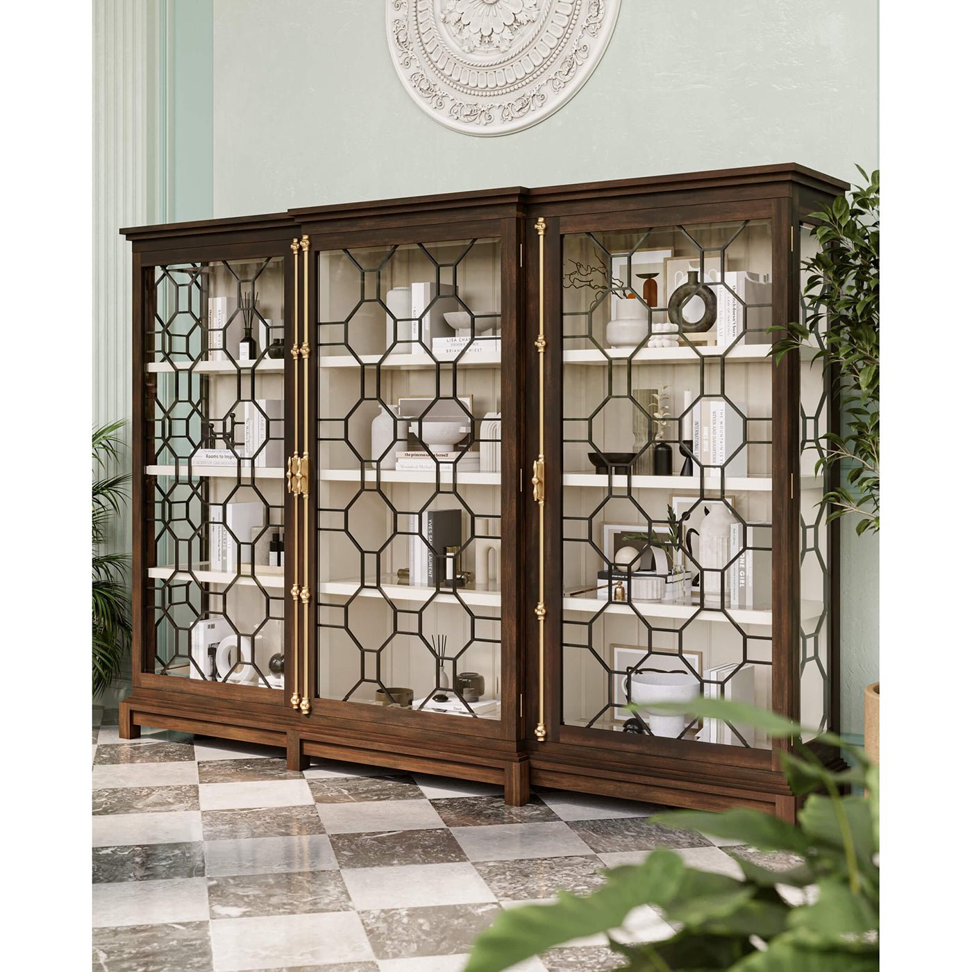 Vitrine Chippendale