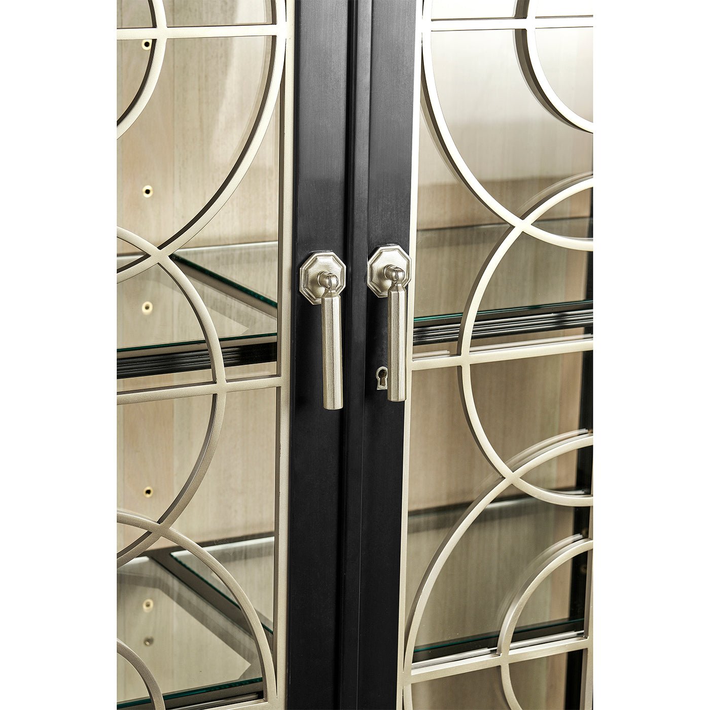 Classic Black Display Cabinet