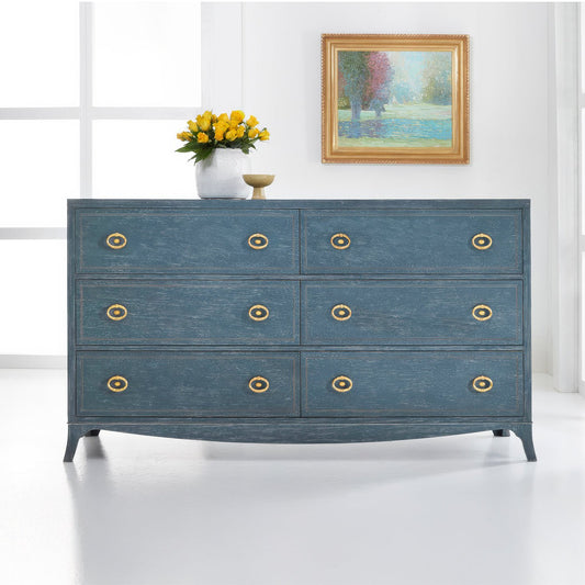 Classic Blue Painted Dresser