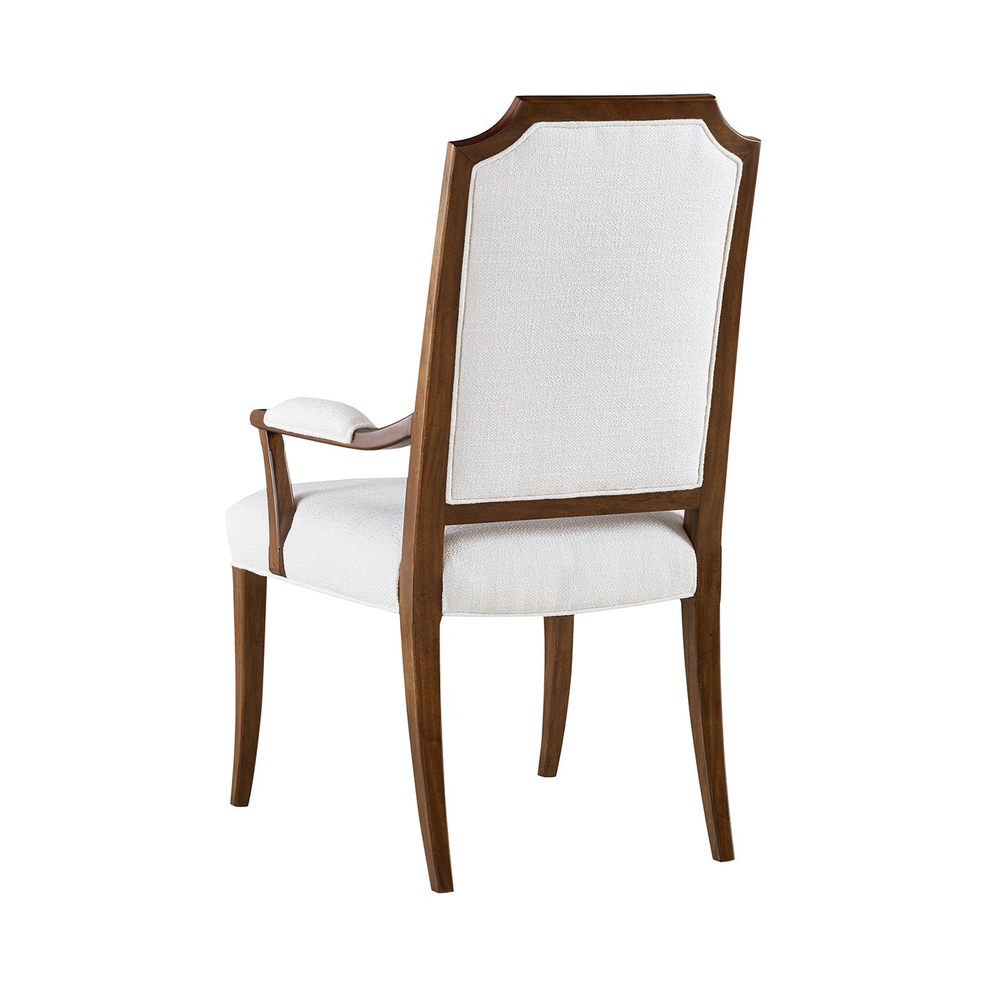 Fauteuil de salle à manger rembourré classique