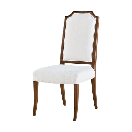 Chaise de salle à manger rembourrée classique