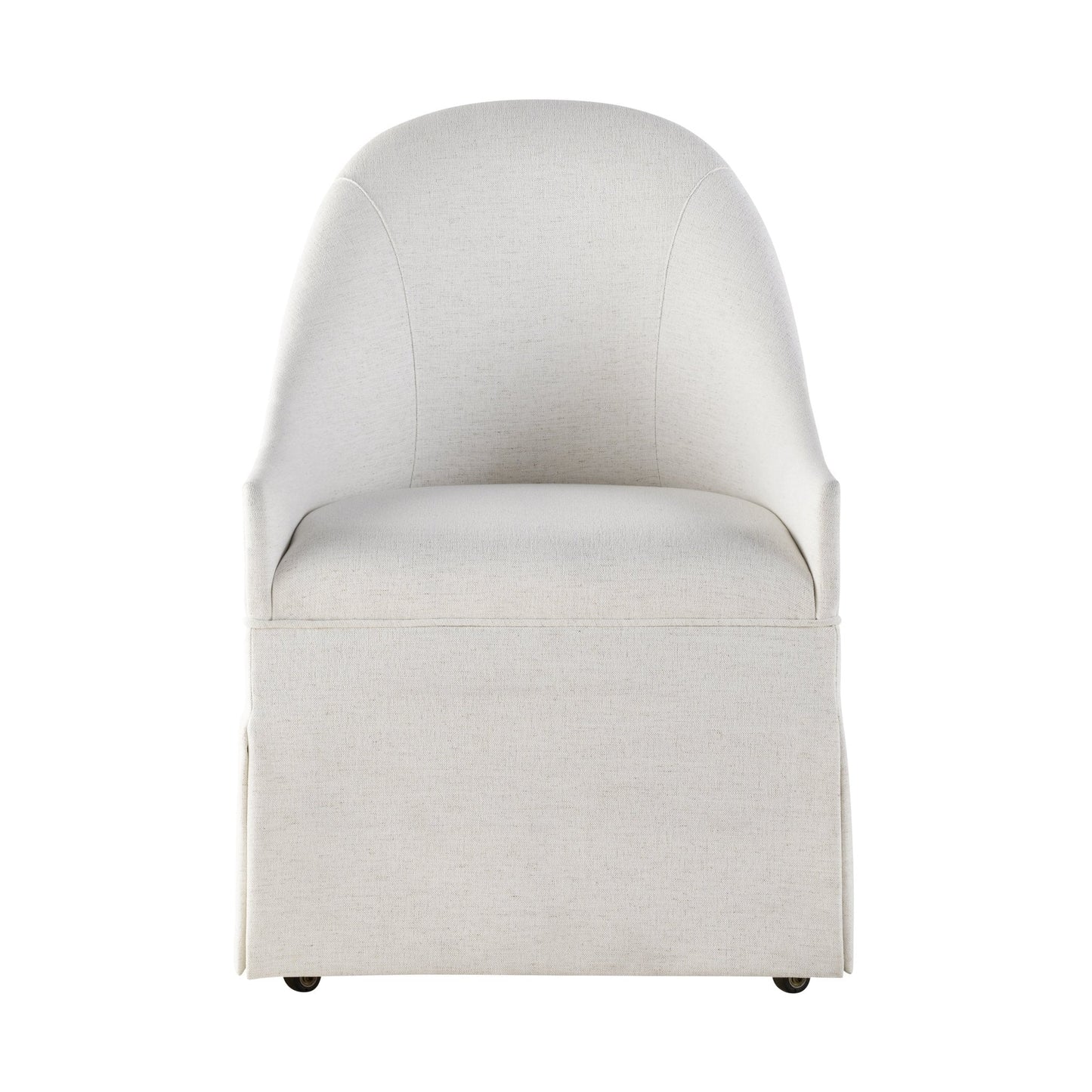 Chaise de salle à manger classique à jupe