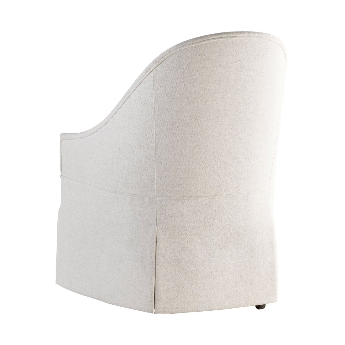 Chaise de salle à manger classique à jupe