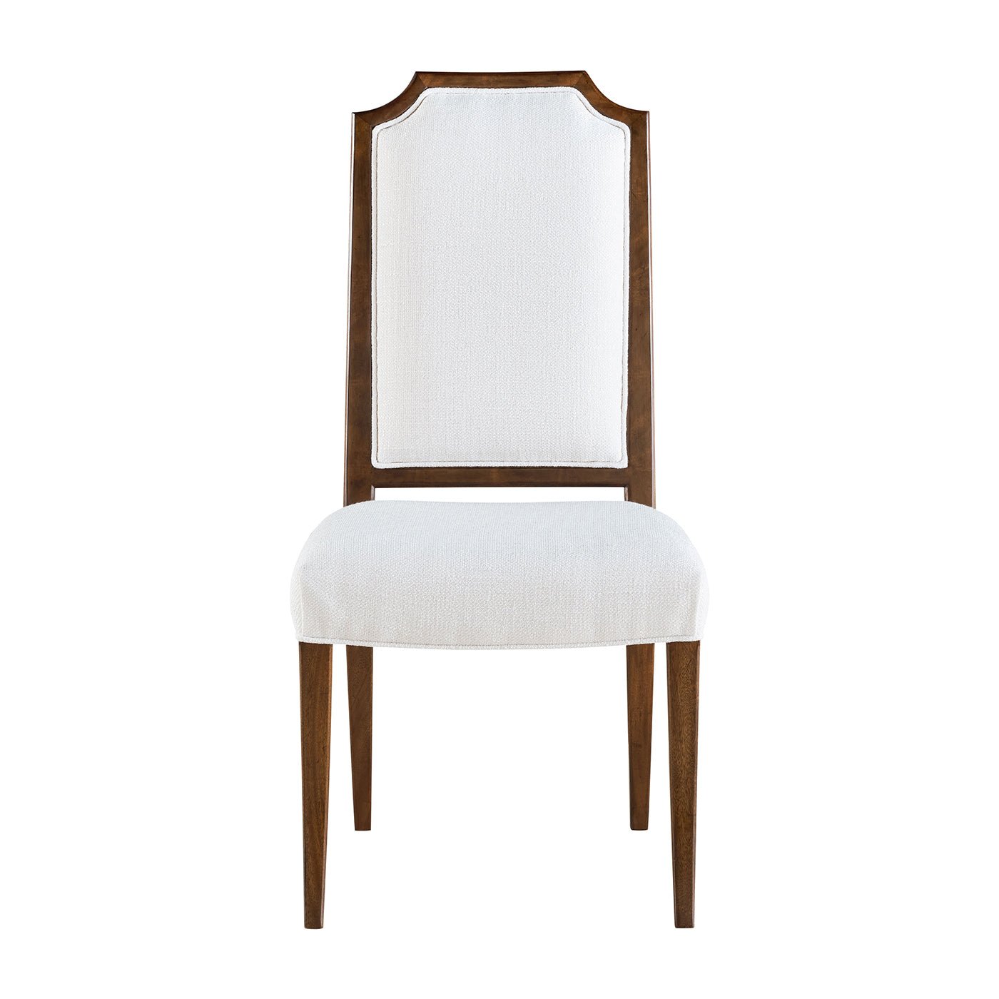 Chaise de salle à manger rembourrée classique