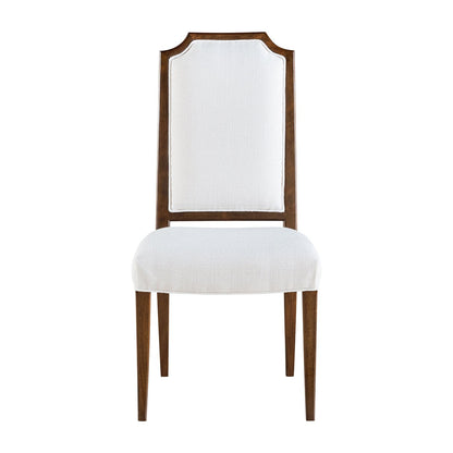 Chaise de salle à manger rembourrée classique
