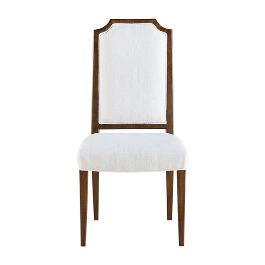 Chaise de salle à manger rembourrée classique