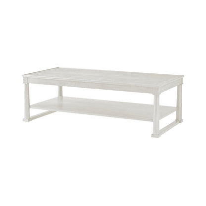 Table basse blanche classique 