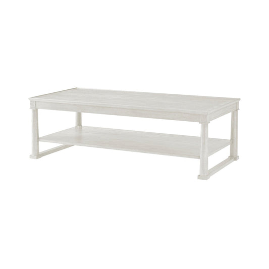 Table basse blanche classique 