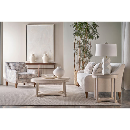 Table console blanche classique 