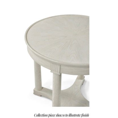 Table d'appoint blanche classique 
