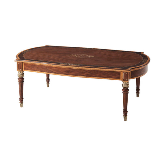 Table basse incrustée de style Régence
