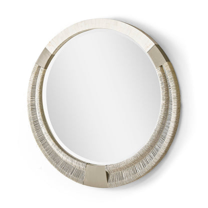 Danish Cord Organic Modern Mirror