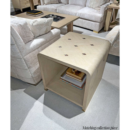 Table d'appoint cascade Dark Hollywood Regency