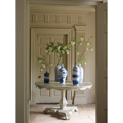 English Grayed Oak Breakfast Table