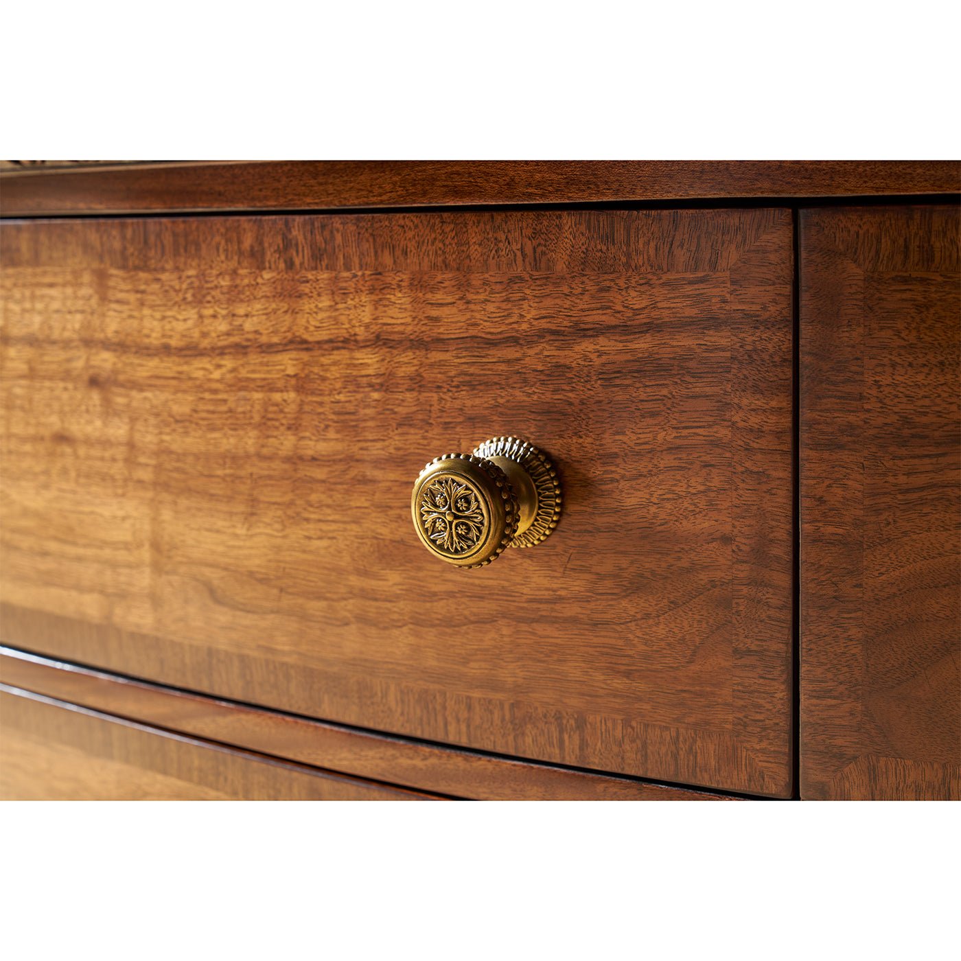 Commode anglaise à six tiroirs