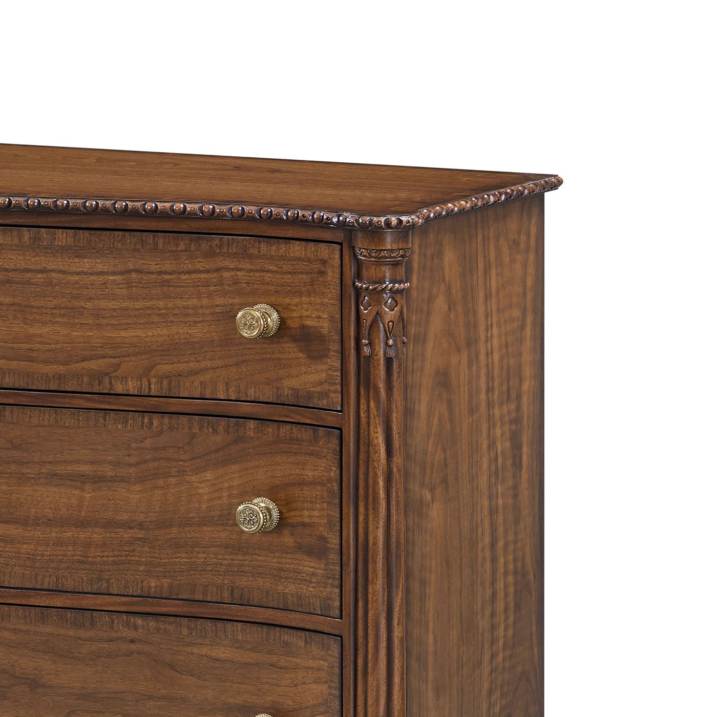 Commode anglaise à six tiroirs