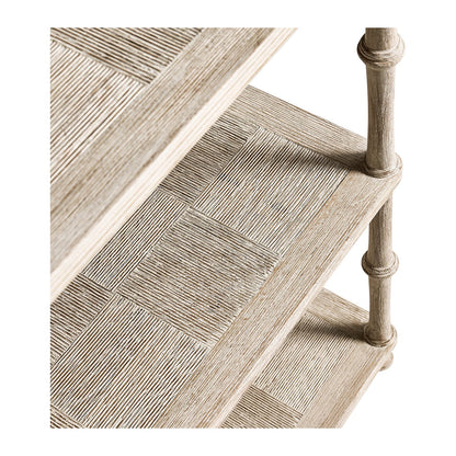 Console anglaise à trois niveaux lavée