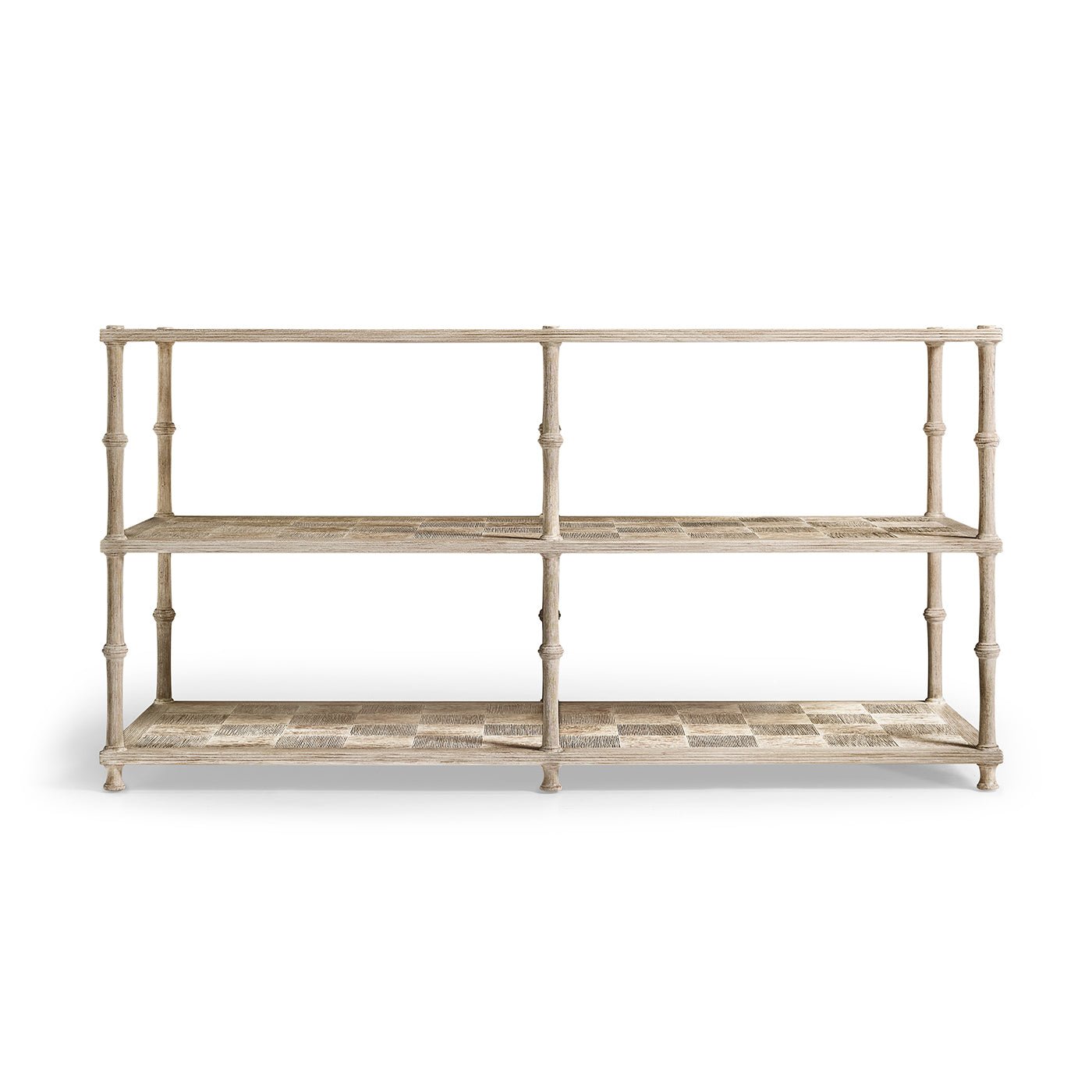 Console anglaise à trois niveaux lavée