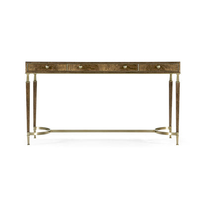 European Mid Century Walnut Desk